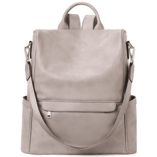 LEATHER BACKPACK PURSE FOR WOMEN