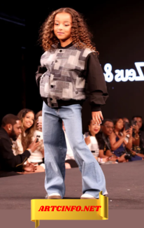 BLAC CHYNA AND ROB KARDASHIAN'S DAUGHTER, DREAM, MAKES HER RUNWAY DEBUT